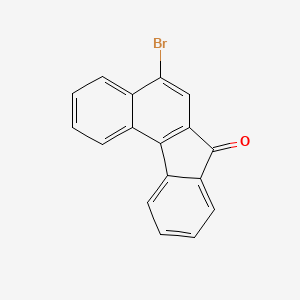Chemical structure of 5-Bromo-7H-benzo[c]fluoren-7-one