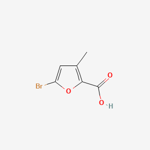 Chemical structure of 5-Bromo-3-Methylfuran-2-Carboxylic Acid