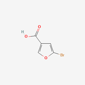 Chemical structure of 5-Bromo-3-furancarboxylic Acid