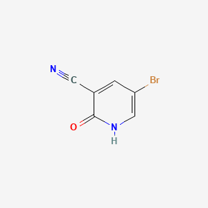 Chemical structure of 5-Bromo-2-hydroxypyridine-3-carbonitrile
