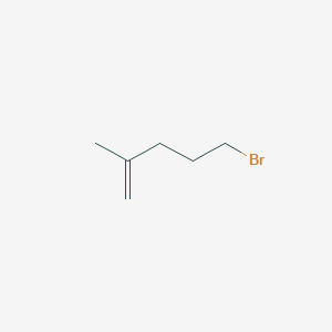 Chemical structure of 5-Bromo-2-Methyl-1-Pentene