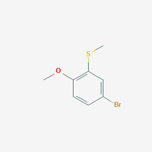 Chemical structure of 5-Bromo-2-methoxythioanisole