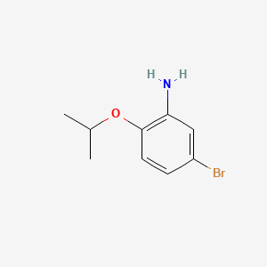 Chemical structure of 5-Bromo-2-isopropoxyaniline