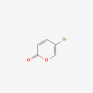 Chemical structure of 5-Bromo-2H-pyran-2-one