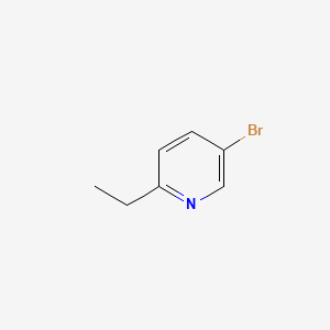 Chemical structure of 5-Bromo-2-ethylpyridine