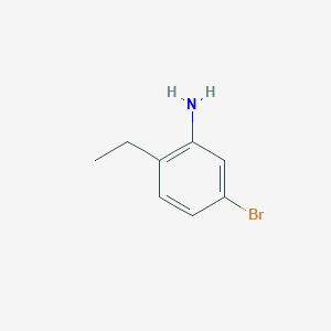 Chemical structure of 5-Bromo-2-ethylaniline