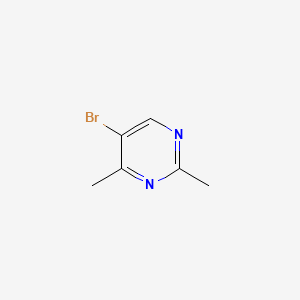 Chemical structure of 5-Bromo-2,4-dimethylpyrimidine