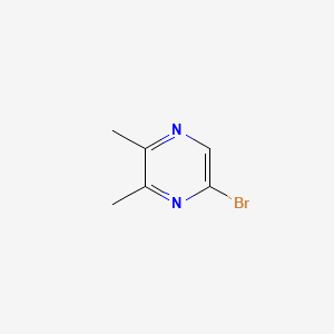 Chemical structure of 5-Bromo-2,3-dimethylpyrazine