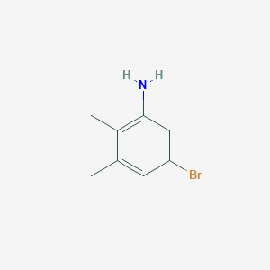 Chemical structure of 5-Bromo-2,3-dimethylaniline