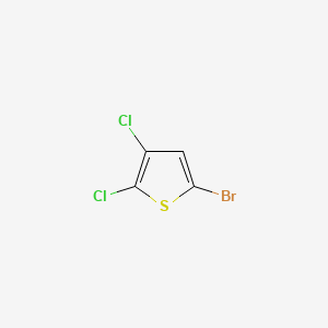 Chemical structure of 5-Bromo-2,3-dichlorothiophene