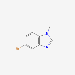 Chemical structure of 5-bromo-1-methyl-1H-1,3-benzodiazole