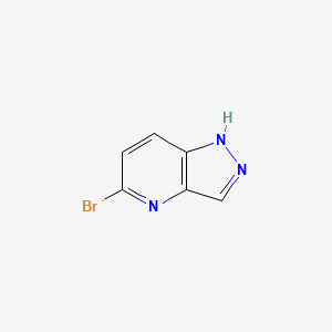 Chemical structure of 5-Bromo-1H-pyrazolo[4,3-b]pyridine