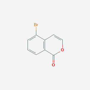 Chemical structure of 5-Bromo-1H-isochromen-1-one