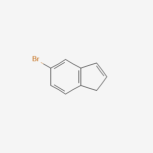 Chemical structure of 5-Bromo-1H-indene