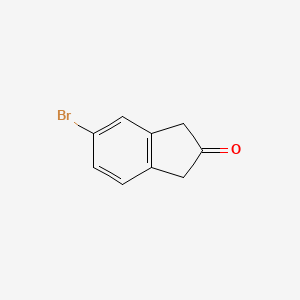 Chemical structure of 5-Bromo-1H-inden-2(3H)-one