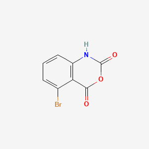 Chemical structure of 5-Bromo-1H-benzo[d][1,3]oxazine-2,4-dione