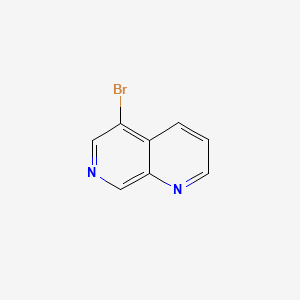 Chemical structure of 5-Bromo-1,7-naphthyridine