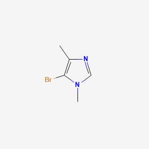 Chemical structure of 5-Bromo-1,4-dimethyl-1H-imidazole