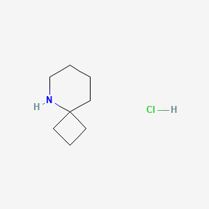 Chemical structure of 5-Azaspiro[3.5]nonane hydrochloride