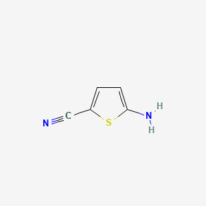 Chemical structure of 5-Aminothiophene-2-carbonitrile