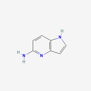 Chemical structure of 5-aminopyrrolo[3,2-b]pyridine
