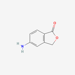 Chemical structure of 5-Aminophthalide