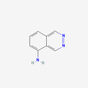 Chemical structure of 5-Aminophthalazine