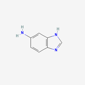 Chemical structure of 5-Aminobenzimidazole