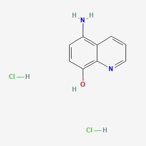 Chemical structure of 5-Amino-8-hydroxyquinoline Dihydrochloride