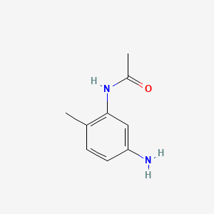 Chemical structure of 2-Acetylamino-4-aminotoluene