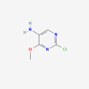 Chemical structure of 2-Chloro-4-methoxypyrimidin-5-amine