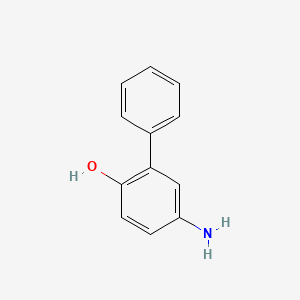 Chemical structure of 4-Amino-2-phenylphenol