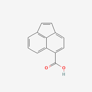 Chemical structure of 5-Acenaphthylenecarboxylic acid