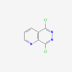 Chemical structure of 5,8-Dichloropyrido[2,3-d]pyridazine