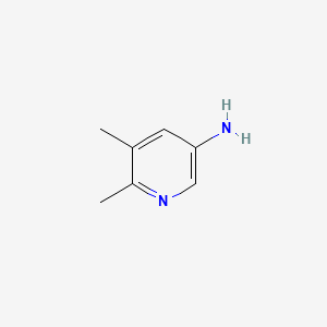 Chemical structure of 5,6-Dimethylpyridin-3-amine