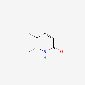 Chemical structure of 5,6-Dimethyl-2-pyridone