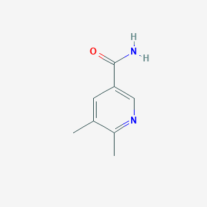 Chemical structure of 5,6-Dimethylnicotinamide
