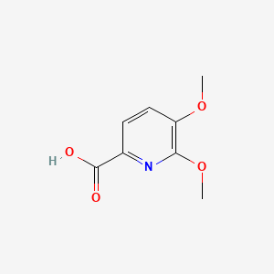 Chemical structure of 5,6-Dimethoxypicolinic acid