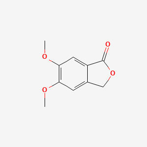 Chemical structure of 5,6-Dimethoxyisobenzofuran-1(3H)-one