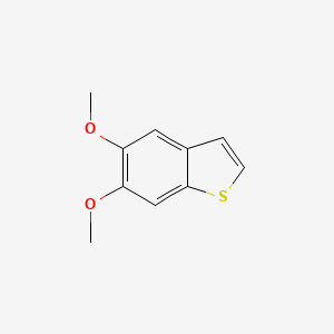 Chemical structure of 5,6-Dimethoxybenzo[b]thiophene