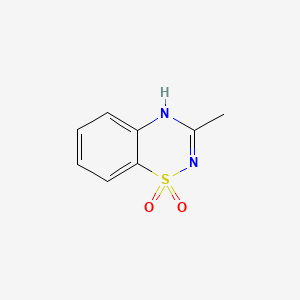 Chemical structure of 5,6-dimethoxy-;5,6-dimethoxy-2,1,3-Benzothiadiazole