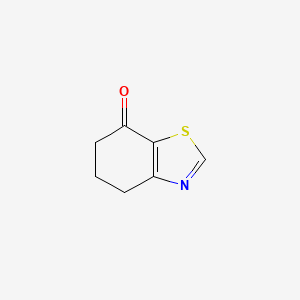 Chemical structure of 5,6-Dihydrobenzo[d]thiazol-7(4H)-one