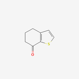 Chemical structure of 5,6-Dihydrobenzo[b]thiophen-7(4H)-one