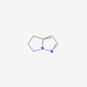Chemical structure of 5,6-Dihydro-4H-pyrrolo[1,2-b]pyrazole