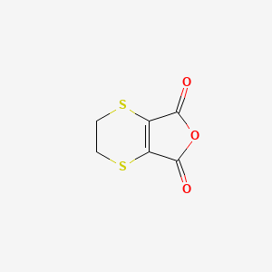 Chemical structure of 2,3-Dihydro-1,4-dithiino[2,3-c]furan-5,7-dione