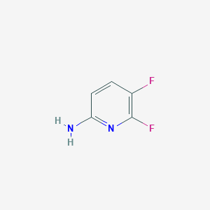 Chemical structure of 5,6-Difluoropyridin-2-amine