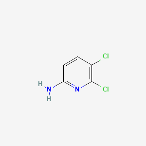 Chemical structure of 5,6-Dichloropyridin-2-amine