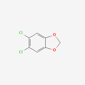 Chemical structure of 5,6-Dichlorobenzo[d][1,3]dioxole