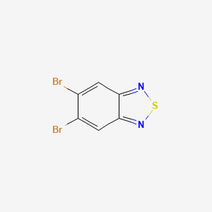 Chemical structure of 5,6-Dibromo-2,1,3-benzothiadiazole