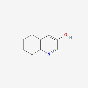 Chemical structure of 5,6,7,8-Tetrahydroquinolin-3-ol